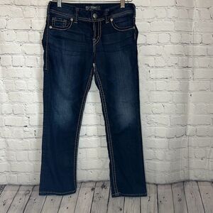 Silver‎ Jeans Co. Suki Capri Womens Jeans size 27